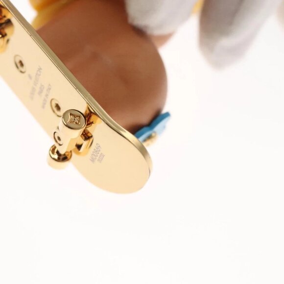 LOUIS VUITTON Petula Skate Charm metal Yellow - Picture 10 of 16